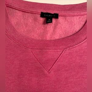 Talbots Pretty Vibrant Pink sweatshirt  Sz M